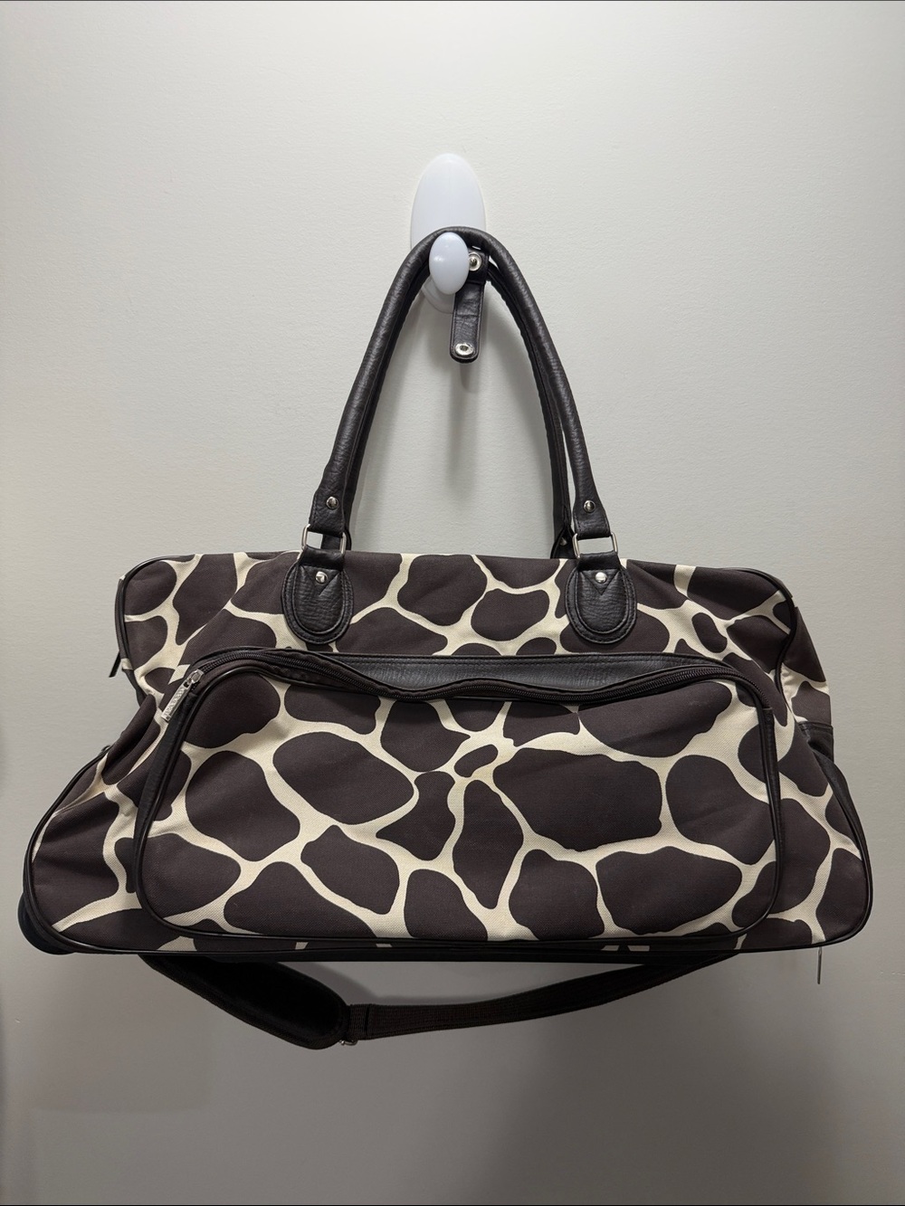 Murval Rolling Duffle Large Travel Bag 21” L x 10” W x 11” H